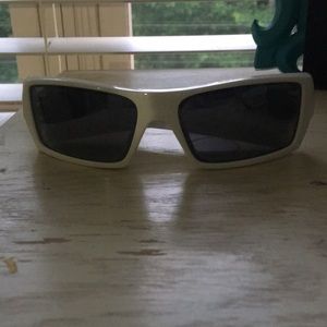 White Oakley Sunglasses